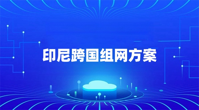 印尼分公司連回國內(nèi)網(wǎng)絡(luò)的解決方案