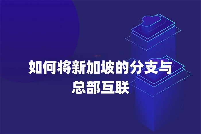 如何將新加坡的分支與總部互聯(lián)