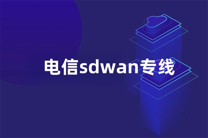 電信sdwan專線